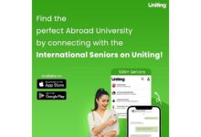 Uniting, the 1-1 chat app connecting aspiring students planning to study abroad with their seniors and alumni