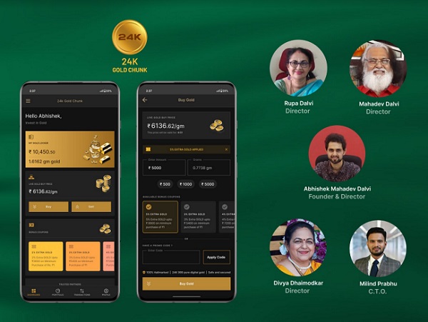 24K Gold Chunk: India’s Most Rewarding Digital Gold Saving App That Helps You Win Up To 5{a77f41d8f9dabf527a1f6e82726c4d9a5eb996e4ab1d8f39e965906a09446873} Extra Gold