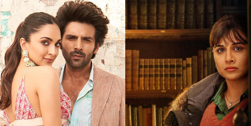 Kartik Aaryan and Kiara Advani’s “Satyaprem Ki Katha” Crosses Rs 60 Crore Mark; Vidya Balan’s “Neeyat” Struggles