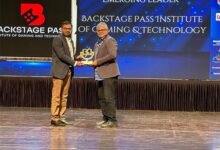 Backstage Pass Institute of Gaming and Technology Honoured with the Emerging Leader Award at the EduSpark Awards 2023