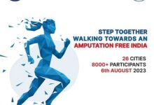 Nationwide Walkathon set to take place on the National Vascular Day – Sunday 6th August 2023, uniting 26 cities across India with a pledge for Amputation FREE India