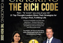 Executive Coach Smita Das Jain Co-Authors Chapter in the International Bestseller, “Cracking the Rich Code: Vol 12” Endorsed by Tony Robbins