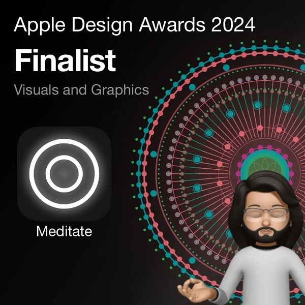 India’s Sole Contender: Meditate Reaches Finals at Apple Design Awards 2024