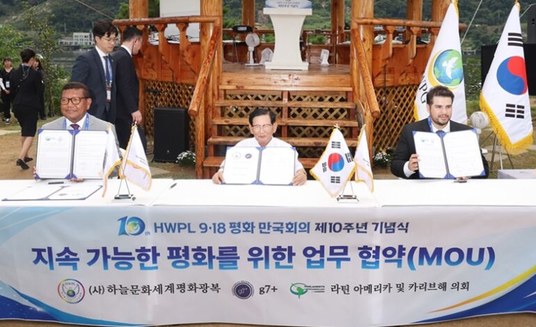 Peace Projects in 170 Countries : HWPL Celebrates a Decade of Global Commitment to Peace